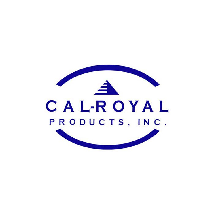 Cal-Royal House Number 6 4" Diecast #, Packed With Nails, 3/32" Thickness, Black