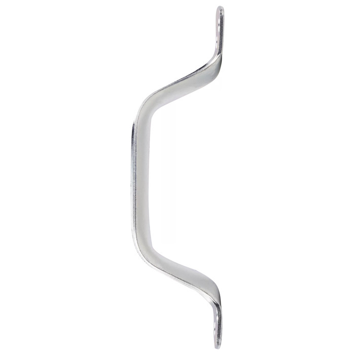 National Hardware Push Plate, 3-1/2" X 15", Mounting Screws Included, Catalog #V1981, Satin Aluminum Clear