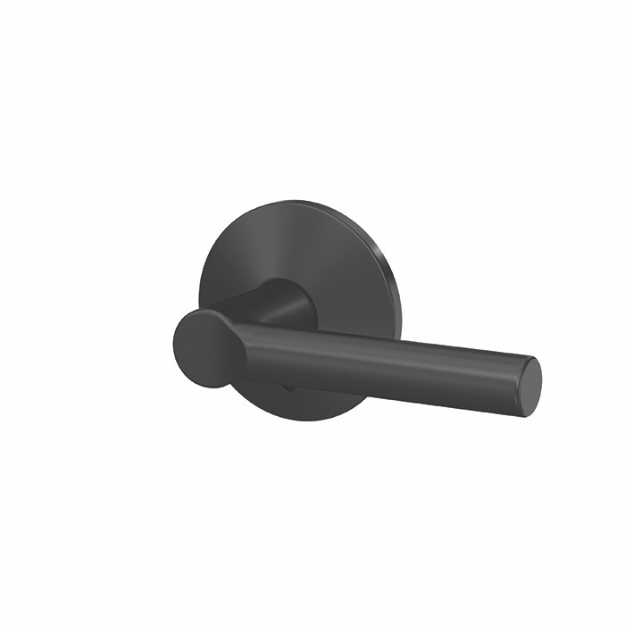 Schlage Residential Fc21 Custom Combined Passage-Privacy Knob Set And, Broadway Lever, Kinsler Decorative Trim, Matte Black