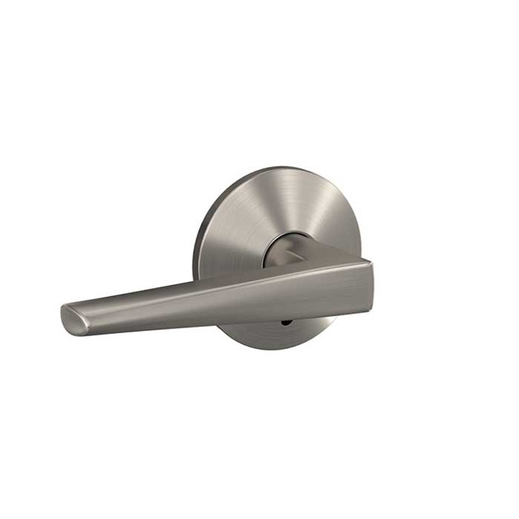 Schlage Residential Fc21 Custom Combined Passage-Privacy Knob Set And, Eller Lever, Kinsler Decorative Trim, Satin Nickel