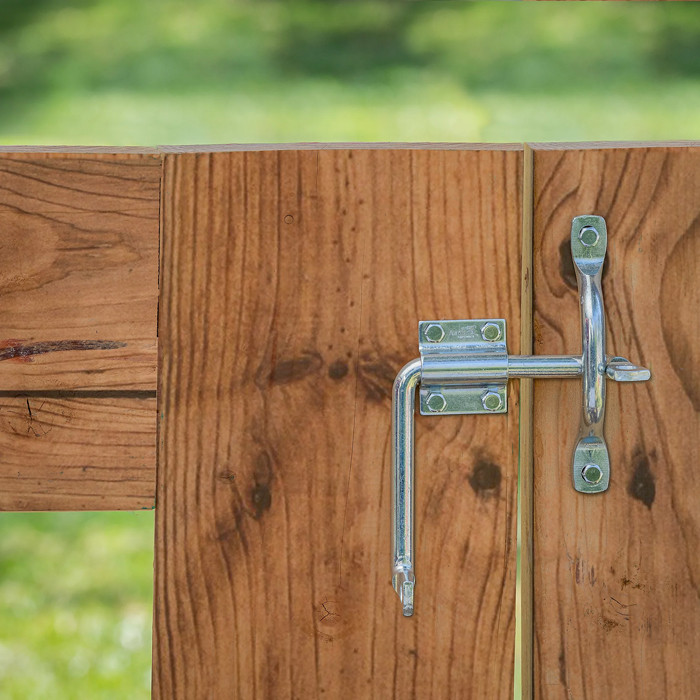 National Hardware Door/Gate Latch, Visual Pack, Catalog #V13B, Zinc Plated