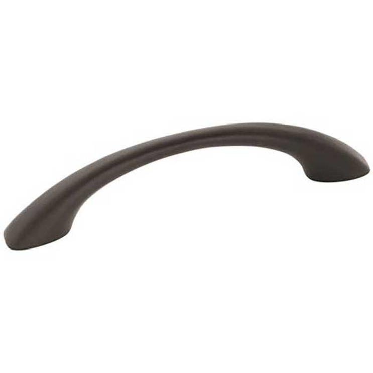 Amerock Vaile Cabinet Pull 3-3/4" (96 Mm) Ctc, Flat Black