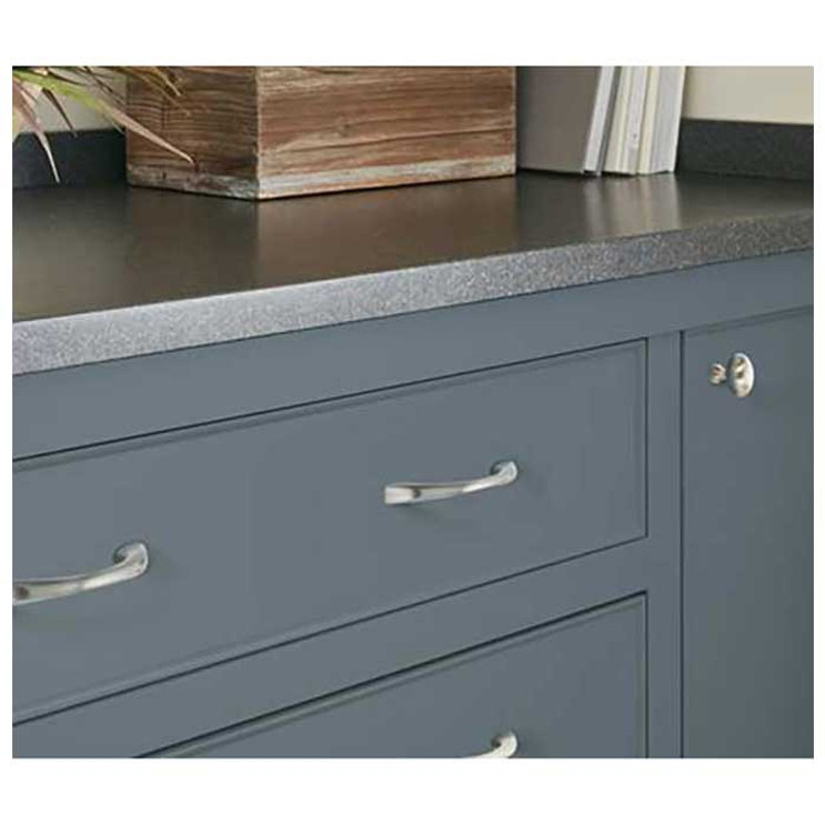 Amerock Vaile Cabinet Pull 3-3/4" (96 Mm) Ctc, Satin Nickel