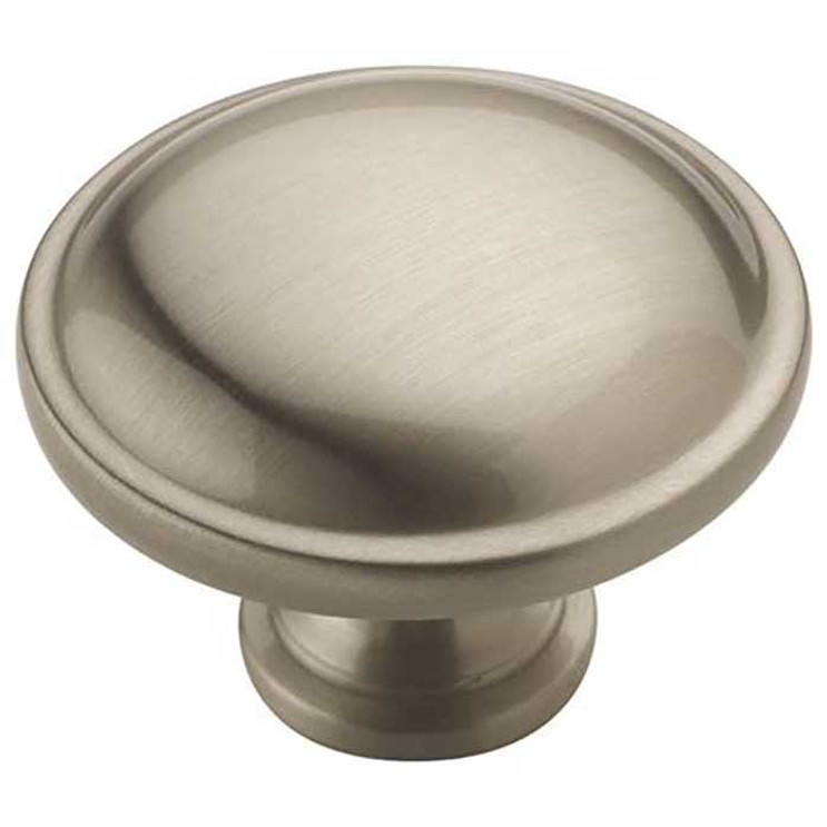 Amerock Allison Cabinet Knob 1-1/4" (32 Mm) Diameter, Satin Nickel