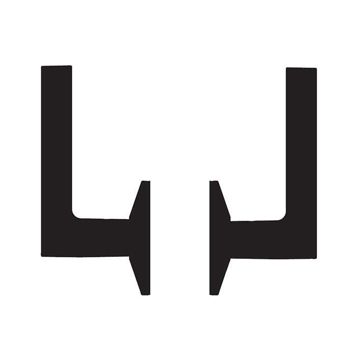 Schlage Residential Fc172 Custom Non-Turning Lever Set Double Dummy (Pair), Northbrook, Kinsler Decorative Trim, Matte Black