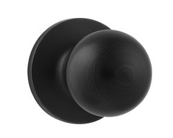Safe Lock SK1000 Regina Passage Knob, Round Rose, Round Corner Adjustable Latch, Round Corner Strike, Venetian Bronze