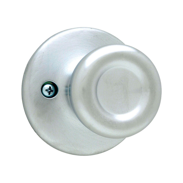 Kwikset Tylo Half Dummy Knob, Satin Chrome