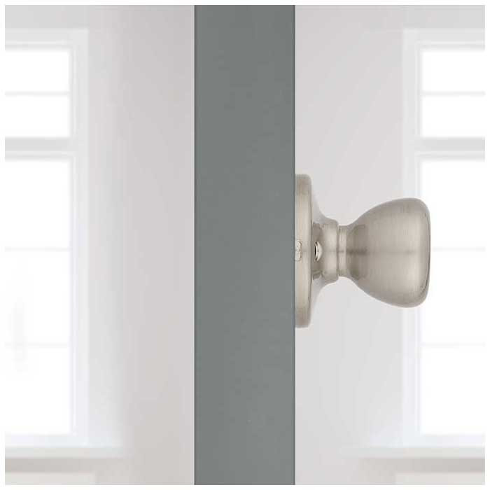 Kwikset Tylo Half Dummy Knob, Satin Nickel