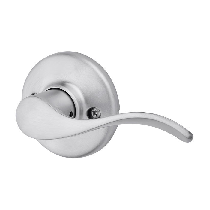 Kwikset Balboa Half Dummy Lever Right Hand, Satin Chrome