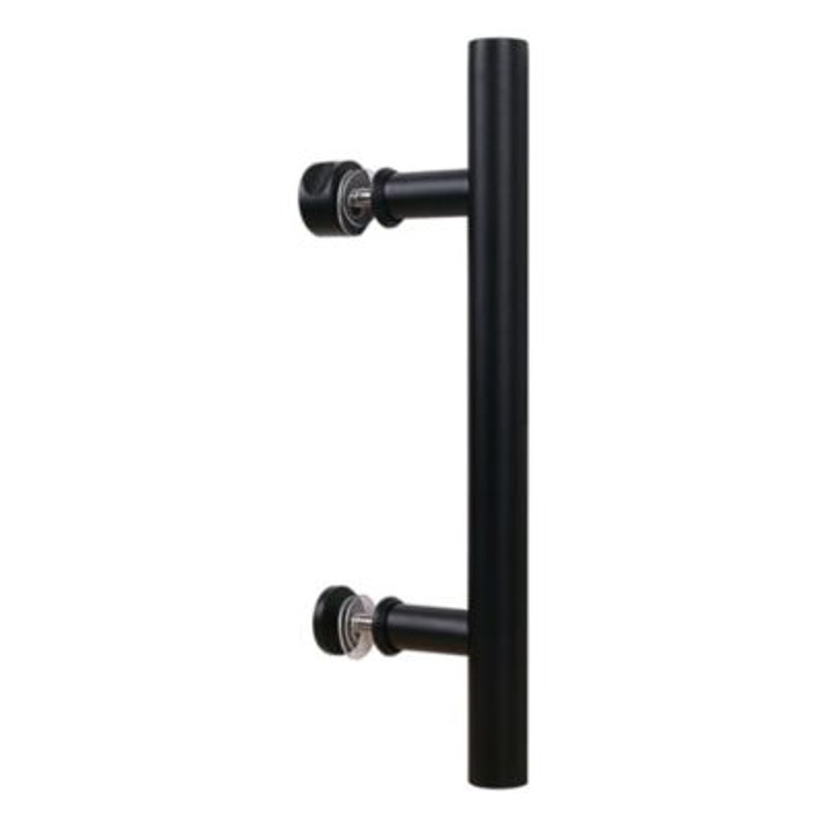 National Hardware Madison Pull, 12", Visual Pack, Catalog #V1001, Matte Black
