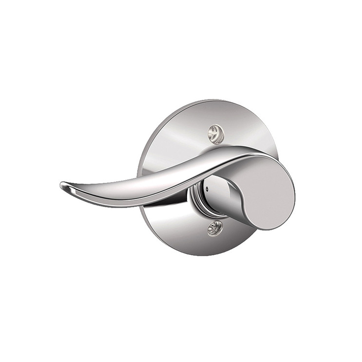 Schlage Residential F170 Sacramento Lever Single Dummy Trim Function, Left Hand Handing, Bright Polished Chrome