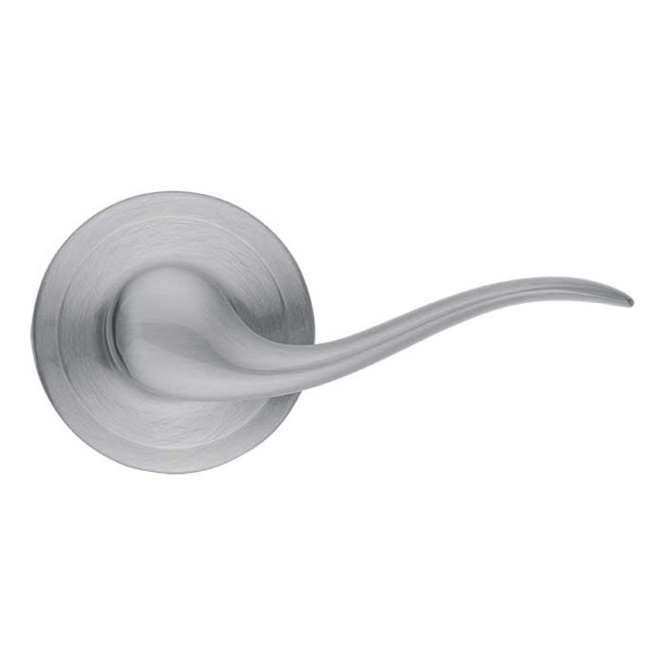 Kwikset Tustin Half Dummy Lever Right Hand, Satin Chrome