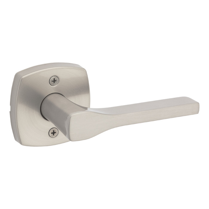 Kwikset Tripoli Half Dummy Lever, Satin Nickel