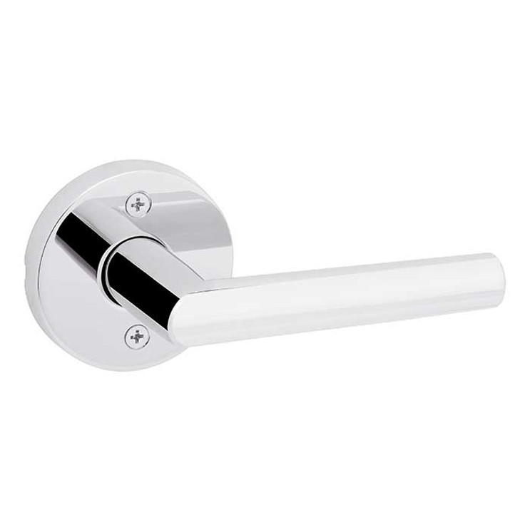 Kwikset Milan Half Dummy Lever With Round Rose, Bright Polished Chrome-788MIL-RDT-26