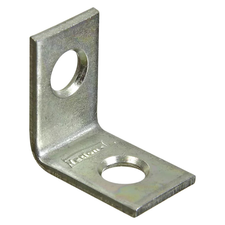 National Hardware Corner Brace, 3/4" X 1/2", Bagged, Catalog #115Bc, Zinc Plated