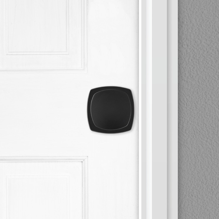 Kwikset Arroyo Half Dummy Knob, Matte Black