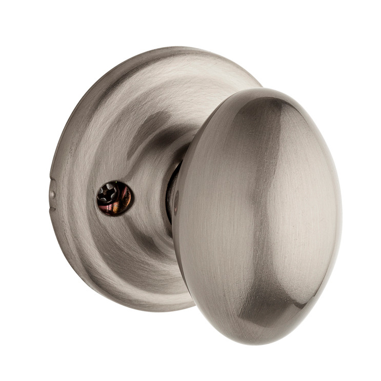 Kwikset Laurel Half Dummy Knob, Satin Nickel