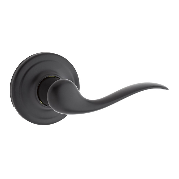 Kwikset Tustin Half Dummy Lever Right Hand, Matte Black