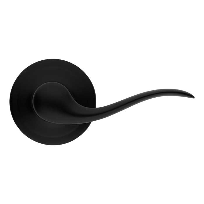 Kwikset Tustin Half Dummy Lever Right Hand, Matte Black