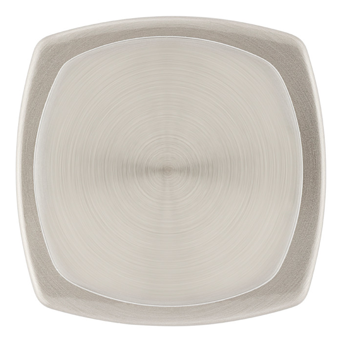 Kwikset Arroyo Passage Knob With 6-Way Adjustable Latch And Round Corner Strike, Satin Nickel