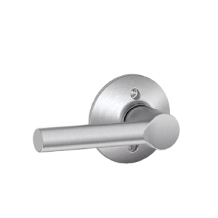 Schlage Residential F170 Broadway Lever Single Dummy Trim Function, Satin Chrome
