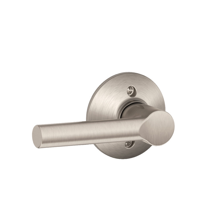 Schlage Residential F170 Broadway Lever Single Dummy Trim Function, Satin Nickel