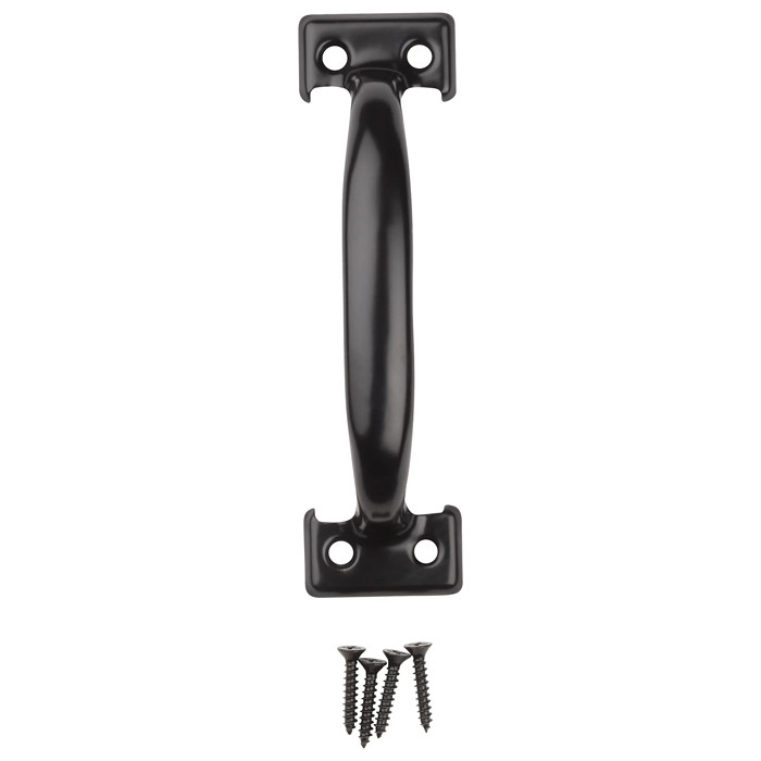 National Hardware Utility Pull, For Wood Or Metal Doors, 6-1/2", Visual Pack, Catalog #V171, Galvanized