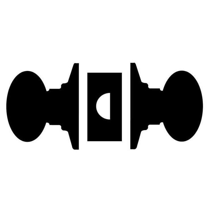 Schlage Residential F10 Georgian Passage Knob Lock With Camelot Trim Function, Decorative, Satin Brass