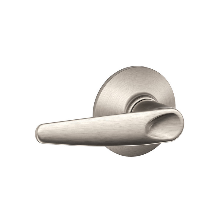 Schlage Residential F10 Jazz Passage Lever Lock Function, Satin Nickel