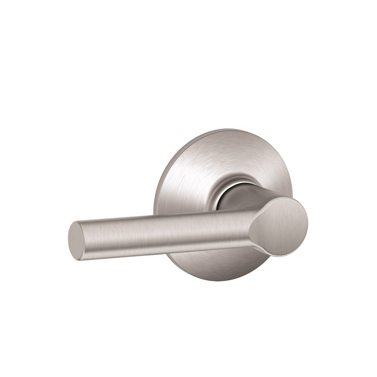 Schlage Residential F10 Broadway Passage Lever Lock Function, Satin Chrome