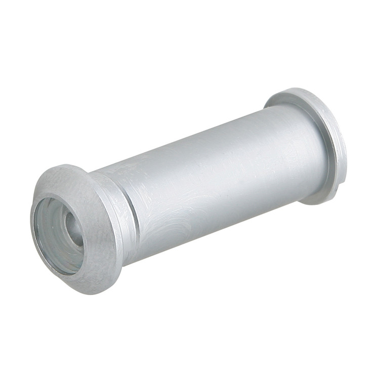 Ives One Way Door Viewer, Ul Listed 90 Minute, 120° Angle Of View, For 1-3/8" To 2-1/16" Thick, 1/2" Hole Required, Brass, /B26D, Satin Chrome