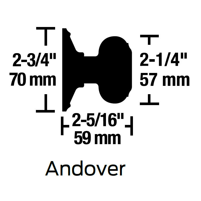 Schlage Residential F51A Andover Keyed Entry Knob Lock With Addison Trim Function, Decorative, Satin Nickel