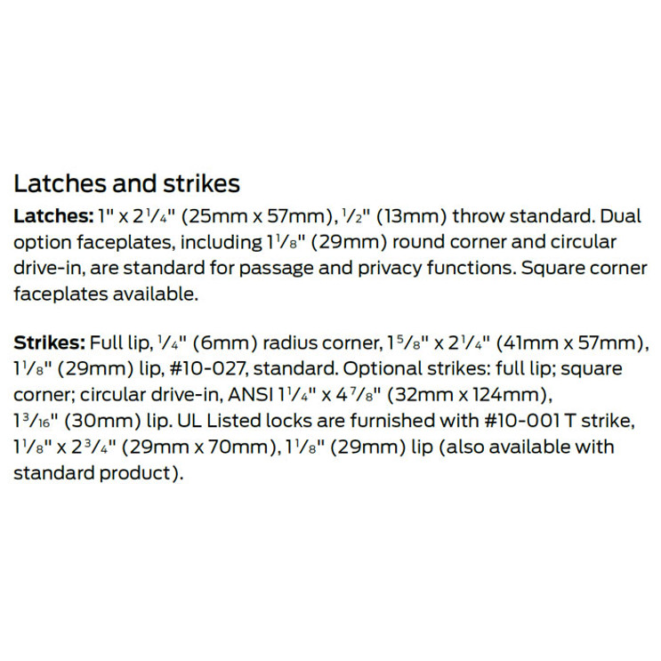 Schlage Residential F10 Siena Passage Knob Lock Function, Matte Black
