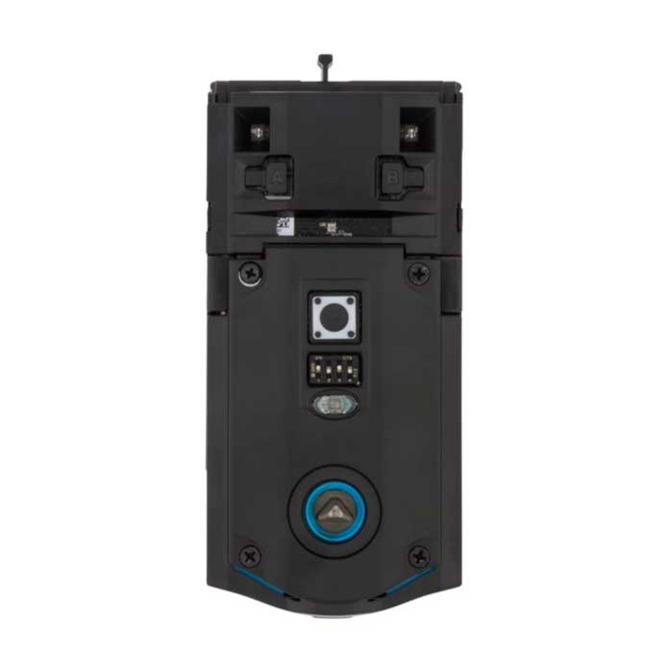 Kwikset Contemporary Push Button Electronic Deadbolt Smartkey With Home Connect, Z-Wave Wireless Protocol, Smartkey, Round Corner Adjustable 20 Minute Ul Latch, Round Corner Strike, Matte Black Kwikset Contemporary Push Button Electronic Deadbolt Smartkey With Home Connect, Z-Wave Wireless Protocol, Smartkey, Round Corner Adjustable 20 Minute Ul Latch, Round Corner Strike, Matte Black