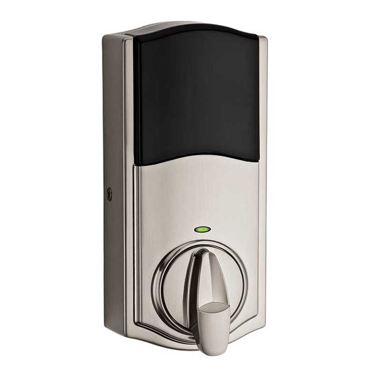 Kwikset Smartcode 9270 Touchpad Electronic Deadbolt Traditional Smartkey With Round Corner Adjustable 20 Minute Ul Latch And Round Corner Strike, Venetian Bronze