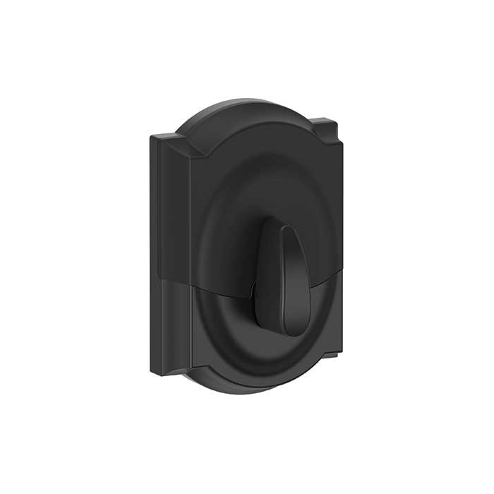 Schlage Residential BE375 Touchscreen Deadbolt, Camelot Trim, Matte Black