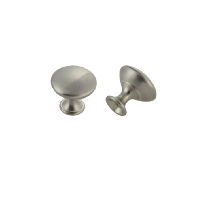 Orca Hardware Ck-15030 Round Cabinet Knob Bachelor Collection, Pull, 1-1/4" Diameter, Zinc Alloy, Satin Nickel