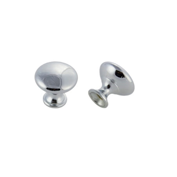Orca Hardware Ck-15030 Round Cabinet Knob Bachelor Collection, Pull, 1-1/4" Diameter, Zinc Alloy, Polished Chrome
