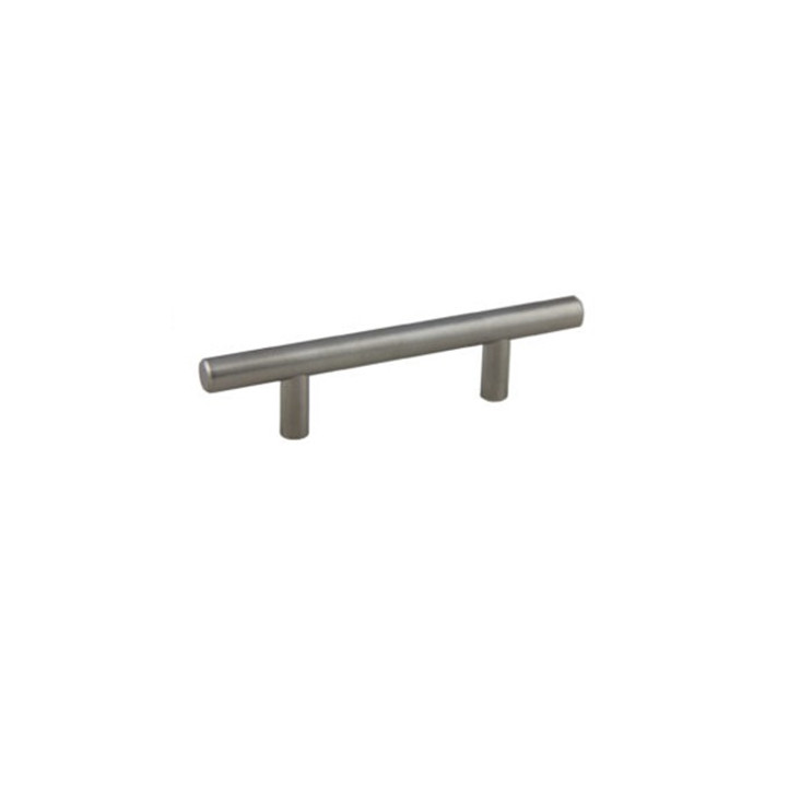 Orca Hardware Cp-10300 Bar Pull Cabinet, 5-1/2" Overall Length, 3" Center To Center, 12mm Diameter, Steel, Satin Stainless