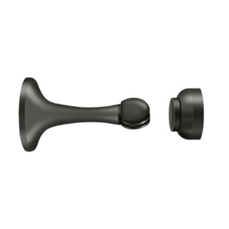 Deltana Magnetic Door Holder 3", Oil Rubbed Dark Bronze