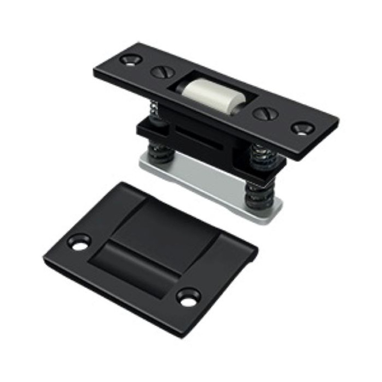 Deltana Heavy Duty Roller Catch, 3-5/16" X 1", Matte Black