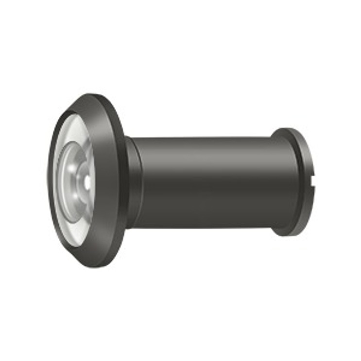 Deltana Door Viewer Ul Listed, 1-3/8" To 2-1/4" Thickness, 200 Degree View Range, Oil Rubbed Dark Bronze