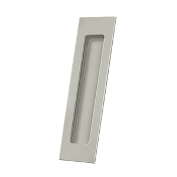 Deltana Flush Pull Large, 7" X 1-7/8" X 3/8", Satin Nickel