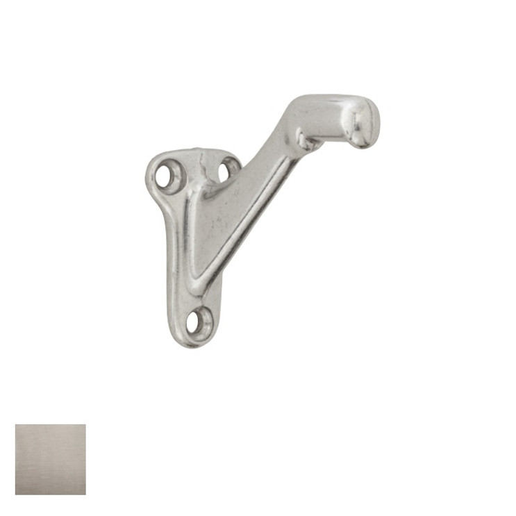 Ives Hand Rail Bracket, 1-9/16" X 1-9/16", Cast Aluminum, /A15, Satin Nickel
