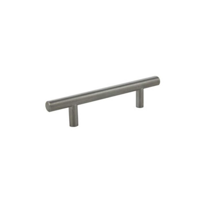 Orca Hardware Cp-10096 Bar Pull Cabinet, 6" Overall Length, 96mm Center To Center, 12mm Diameter, Steel, Satin Stainless