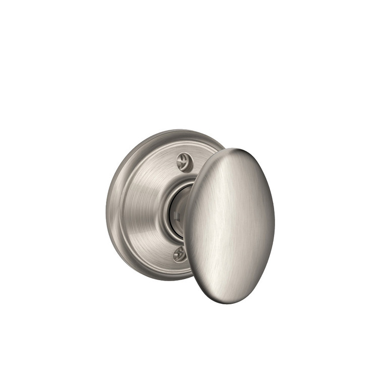 Schlage Residential J170 Dublin Dummy Knob Lock Function, Satin Nickel