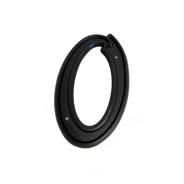 Philadelphia Hardware Group Phn-06 Plastic 6" House Number-0, Black