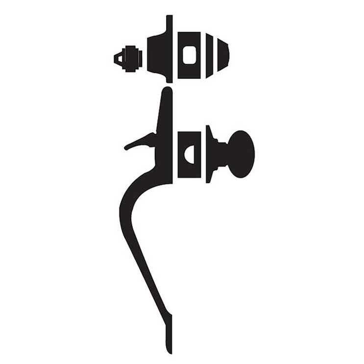 Schlage Residential F60 Addison Handleset/Entrance Accent Lever Complete Lock In Vis Pack Style Handleset, Satin Nickel