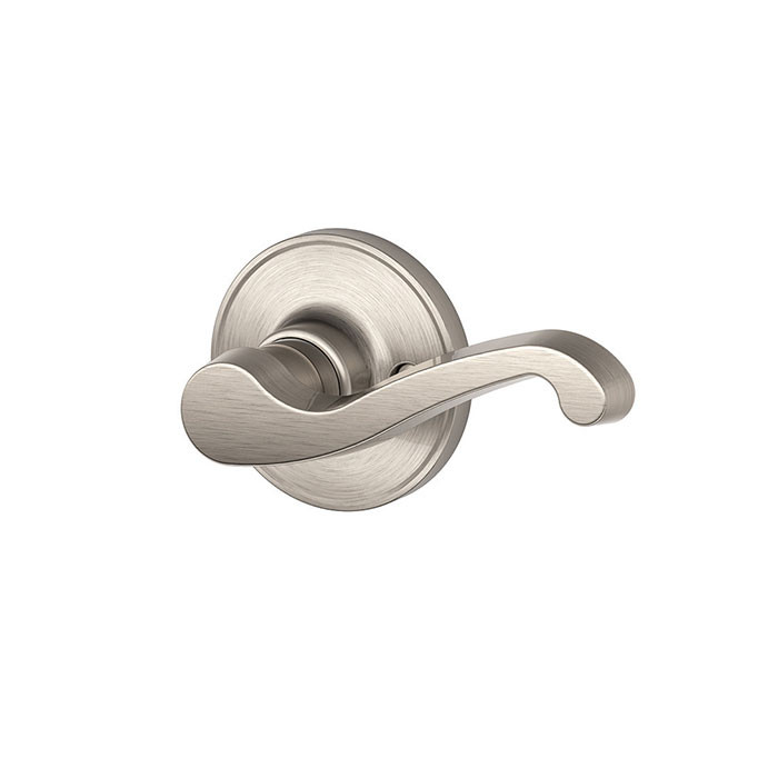 Schlage Residential J170 Lasalle Dummy Lever Lock Function, Right Hand Handing, Satin Nickel