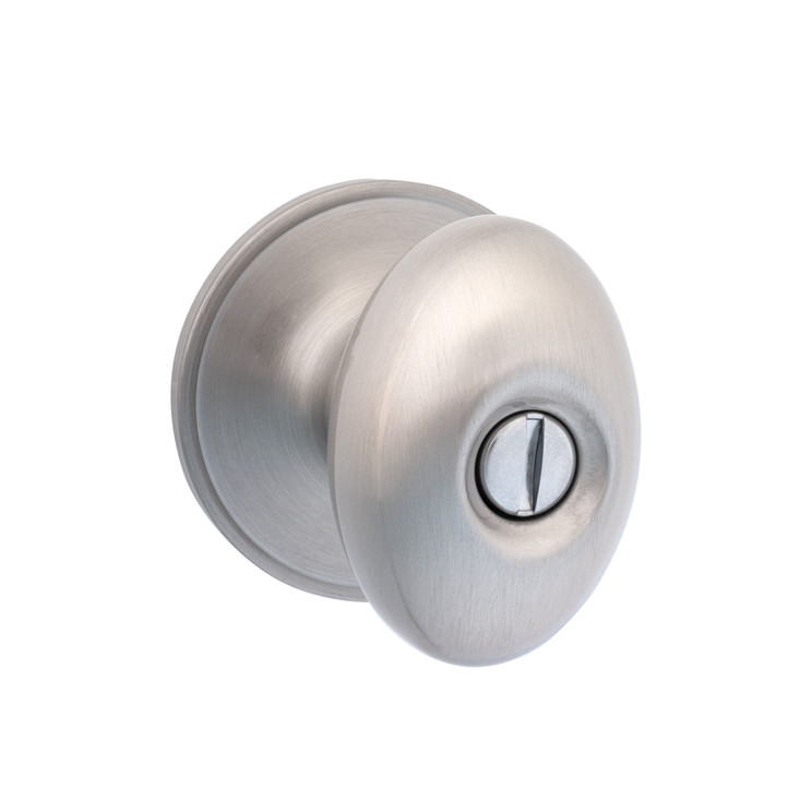 Schlage Residential J40 Dublin Privacy Knob Lock Function, Satin Nickel